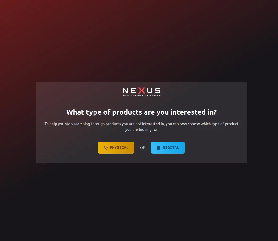 NEXUS Product Listings